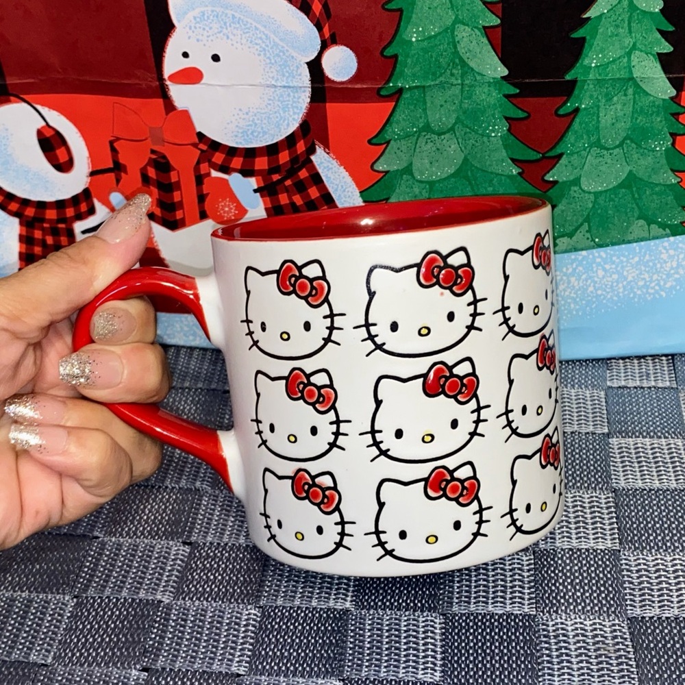 HELLO KITTY LARGE MUG BLUE SKY BY SANRIO